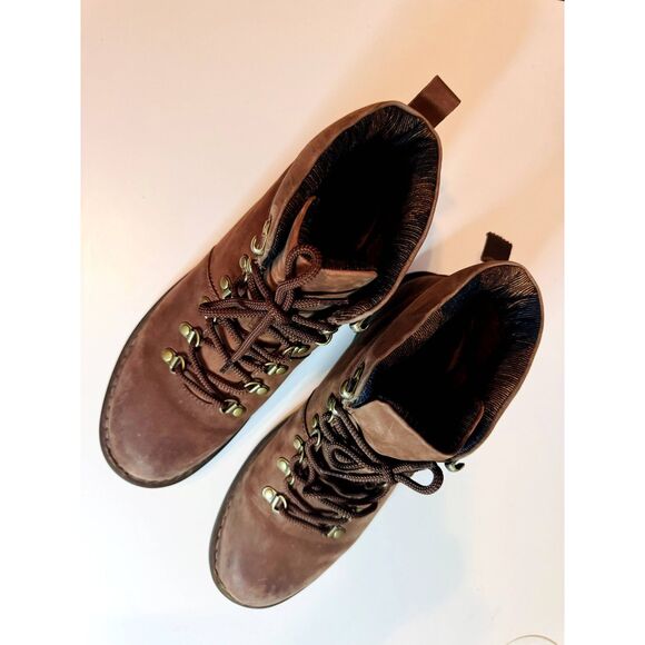 Blaine Born Classic Leather Lace Up Hiking Outdoor Boot Brown 10 Medium - Picture 9 of 10